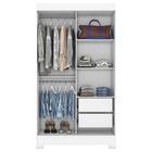 Guarda Roupa Solteiro B351 2 Portas Deslizantes - Móveis Briz