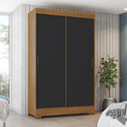 Guarda Roupa Solteiro B351 2 Portas Deslizantes - Móveis Briz