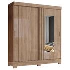 Guarda Roupa Solteiro B353 Ripado 2 Portas Deslizantes Com Es