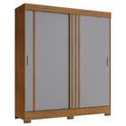 Guarda Roupa Solteiro B353 Ripado 2 Portas Deslizantes - Móve