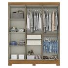 Guarda Roupa Solteiro B359 Com 6 Portas - Móveis Briz