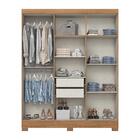 Guarda Roupa Solteiro B369 6 Portas - Móveis Briz