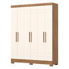 Guarda Roupa Solteiro B369 6 Portas - Móveis Briz