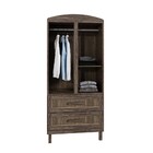 Guarda-roupa Solteiro Bacuri 2 Portas 2 Gavetas Com Espelho I