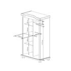 Guarda-roupa Solteiro Bastian 2 Pt Amêndoa