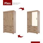 Guarda Roupa Solteiro Be25 Flex 2 Portas Deslizantes Com Espe