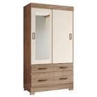 Guarda Roupa Solteiro Be25 Flex 2 Portas Deslizantes Com Espe