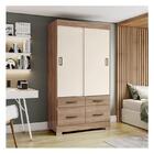 Guarda Roupa Solteiro Be25 Flex 2 Portas Deslizantes - Móveis