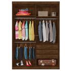 Guarda Roupa Solteiro Belmont Duas Portas Deslizantes Malbec
