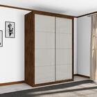 Guarda Roupa Solteiro Belmont Duas Portas Deslizantes Malbec