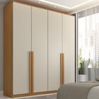 Guarda-roupa Solteiro Belmonte 4 Portas 2 Gavetas Camaru/fend