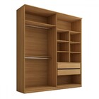 Guarda-roupa Solteiro Belmonte 4 Portas 2 Gavetas Camaru - Pa