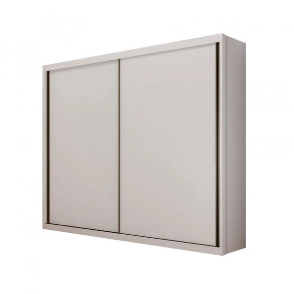 Guarda Roupa Solteiro Bravo 2 Portas De Correr 4 Gavetas Novo