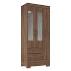 Guarda Roupa Solteiro Bs05 3 Portas E 2 Gavetas Com Espelho -