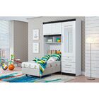 Guarda-roupa Solteiro C/ Baú Duster - Albatroz - Flex / Color