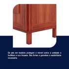 Guarda-roupa Solteiro Campo Grande 6 Portas Com Espelho Mel -