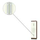 Guarda Roupa Solteiro Candara 60cm 4 Portas Imbuia Champagne