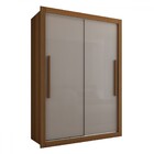 Guarda-roupa Solteiro Cardiff 2 Portas 2 Gavetas Cinamomo/off