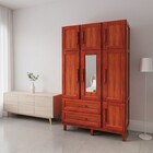 Guarda-roupa Solteiro Ceará 7 Portas 2 Gavetas 2 Prateleiras