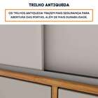 Guarda-roupa Solteiro Chicago 2 Pt 6 Gv Cinamomo E Off White