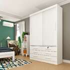 Guarda-roupa Solteiro Chicago I 2 Pt 6 Gv Neve