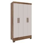 Guarda Roupa Solteiro Com 4 Portas E 2 Gavetas Salinas-rodial