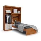 Guarda-roupa Solteiro Com Cama E Baú Advantage 4 Pt 3 Gv Frei