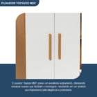 Guarda-roupa Solteiro Com Cama Solteiro 4 Portas 3 Gavetas Ad