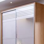 Guarda Roupa Solteiro Com Espelho 179cm 2 Portas 100% Mdf Tw6