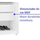 Guarda Roupa Solteiro Com Espelho 2 Portas 2 Gavetas 100% Mdf