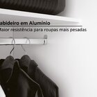 Guarda Roupa Solteiro Com Espelho 2 Portas 2 Gavetas 100% Mdf