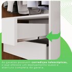 Guarda Roupa Solteiro Com Espelho 2 Portas 2 Gavetas Costa Ri