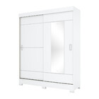 Guarda Roupa Solteiro Com Espelho 2 Portas 2 Gavetas Jackie C