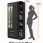 Guarda Roupa Solteiro Com Espelho 2 Portas 2 Gavetas Moju  Pr