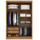 Guarda Roupa Solteiro Com Espelho 2 Portas 2 Gavetas Vaticano