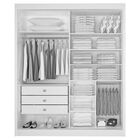 Guarda Roupa Solteiro Com Espelho 2 Portas 3 Gavetas - Athena