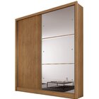 Guarda Roupa Solteiro Com Espelho 2 Portas 3 Gavetas Toronto