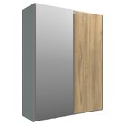 Guarda Roupa Solteiro Com Espelho 2 Portas 3 Gavetas Veneto C