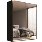 Guarda Roupa Solteiro Com Espelho 2 Portas 3 Gavetas Veneto P