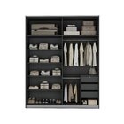 Guarda Roupa Solteiro Com Espelho 2 Portas 3 Gavetas Veneto P