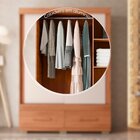 Guarda-roupa Solteiro Com Espelho 2 Portas De Correr 2 Gaveta