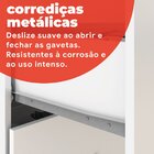 Guarda Roupa Solteiro Com Espelho 2 Portas De Correr 4 Gaveta