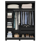 Guarda Roupa Solteiro Com Espelho 2 Portas De Correr Flex Col