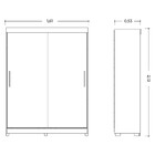 Guarda Roupa Solteiro Com Espelho 2 Portas De Correr Flex Col