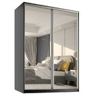 Guarda Roupa Solteiro Com Espelho 2 Portas Em Bp Belluno  Pre