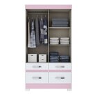 Guarda-roupa Solteiro Com Espelho 2 Portas Malu Espresso Móve