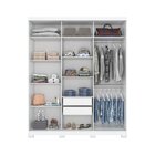 Guarda Roupa Solteiro Com Espelho 3 Portas Deslizantes 2 Gave