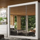 Guarda Roupa Solteiro Com Espelho 3 Portas Saphire Full Glass