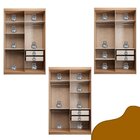 Guarda Roupa Solteiro Com Espelho 4 Portas 2 Gavetas 100% Mdf