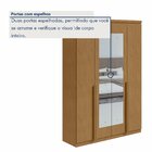 Guarda Roupa Solteiro Com Espelho 4 Portas 2 Gavetas Alonzo 1